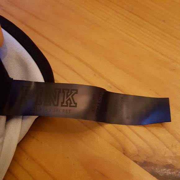 VS | PINK Halter Bikini Swim Top Hand Dyed Custom - Picture 6 of 6